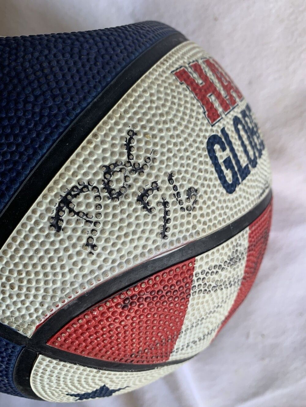 Signed Autographed Baden NBA Basketball Harlem Globetrotters Vtg Ball - Picture 4 of 10